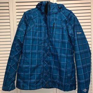 Blue Columbia Winter Coat